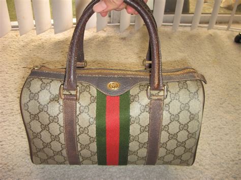 vintage gucci purse 80s|authentic vintage gucci purses.